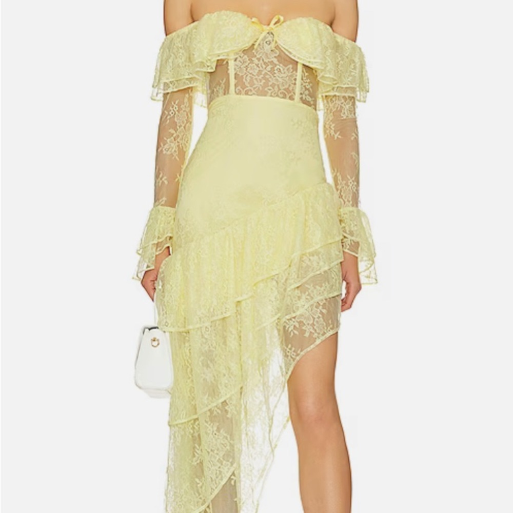 Maddalena Gown in Yellow